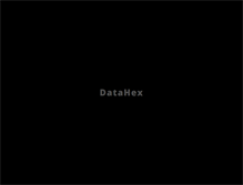 Tablet Screenshot of datahex.com.br